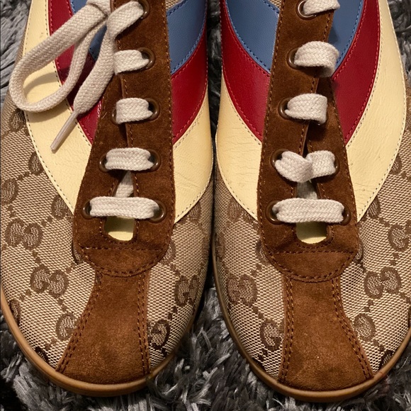 Authentic Gucci Sneakers Size 8 W / Size 6 Men - Picture 4 of 10